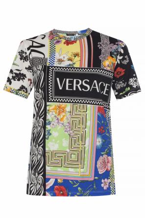 Patterned t-shirt with a logo, zdjęcie 1 Patterned t-shirt with a logo od Versace